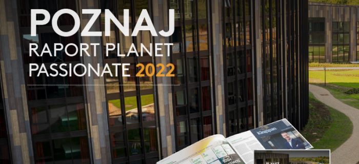 Poznaj interaktywny raport roczny Planet Passionate 2022