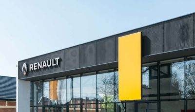 Salon samochodowy Renault Hyundai - płyty warstwowe